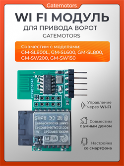 Wi fi модуль для привода ворот Nord Ice LTM, 200DC, 250DC EG01
